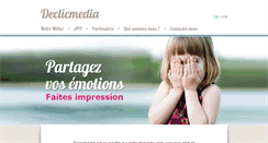 Desktop Screenshot of declicmedia.com
